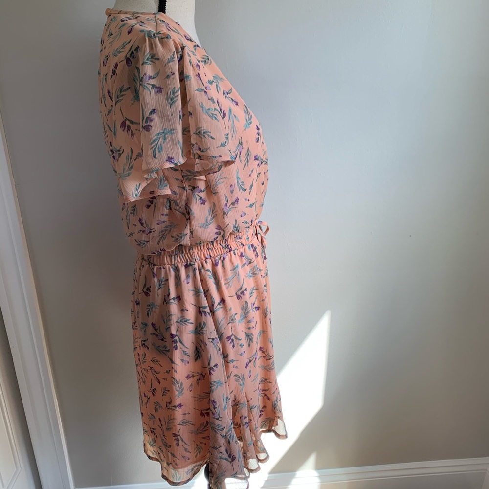 THREE PINK HEARTS FLORAL DRESS - Picture 3 of 8